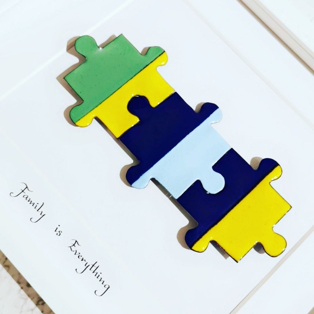 Jigsaw With County Colours - Family Gift
